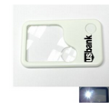 Credit Card Magnifier with LED Flashlight